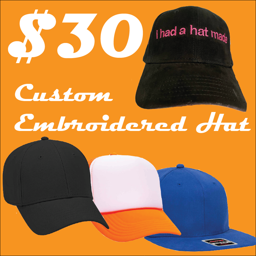 Customized Embroidered Hat